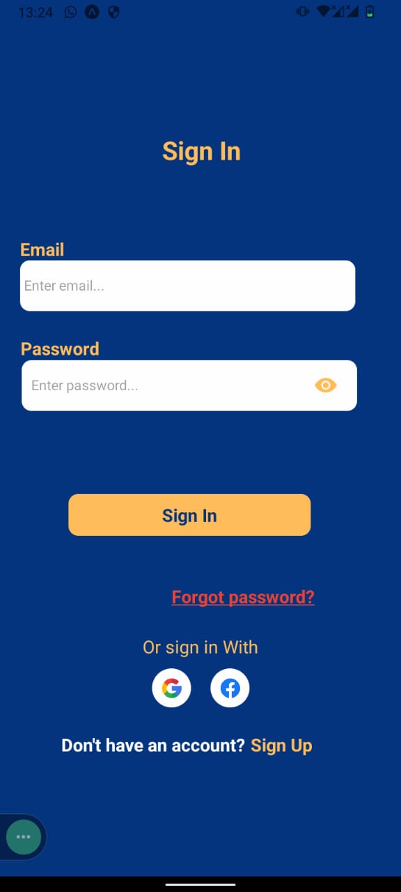 Kiungor Mobile App