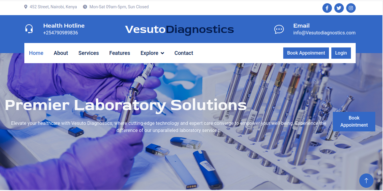 Vesuto Diagnostics